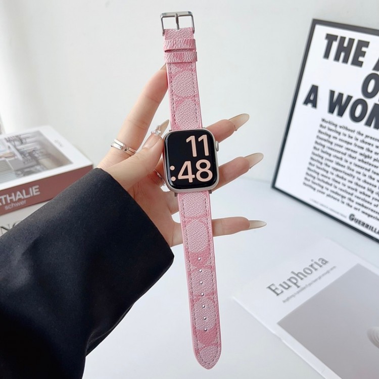 Coach コーチ高級感 Apple Watch 11 se3 10 9 8 7 se2/6/5/4/3/2/1ベルト 軽量 フィット 通気性男性向けアップルウオッチ11 10 9 se2/7 8 スポーツベルト 上質ブランドiwatch 11 7 8 9 10 バンド 丈夫Apple Watch 11/se3/10 9 ultra/8/7/6ブランドベルト 流行11り