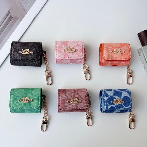 Coach コーチブランドエアーポッズ プロ3 pro2 4 3 2 max保護ケースairpods 4 pro3 pro2 3カバー 軽量 紛失防止スニーカー形のairpods 4 pro2 pro3ケース ブランド 人気ブランド若者オシャレエアーポッズ4 3 pro2/proケース耐衝撃