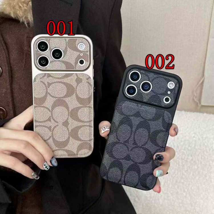 Coach コーチブランドiPhone air 16 17 pro 15 16pro max ケースメンズブランドアイフォン16 pro max Air 17 15plus 16プロマックスマホカバー男女兼用iPhone16 17 air 15pro max 16pro 13 12スマホカバー耐衝撃オシャレ