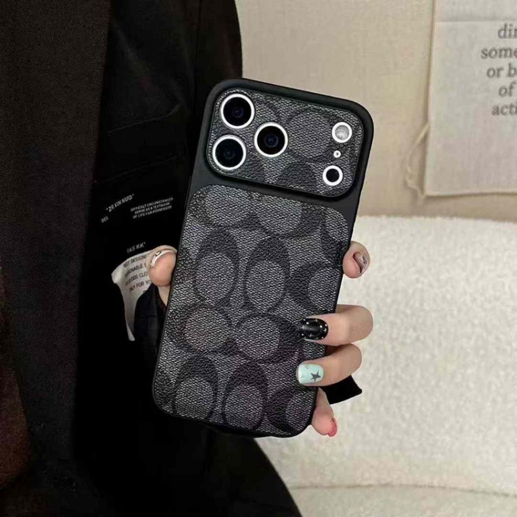 Coach コーチブランドiPhone air 16 17 pro 15 16pro max ケースメンズブランドアイフォン16 pro max Air 17 15plus 16プロマックスマホカバー男女兼用iPhone16 17 air 15pro max 16pro 13 12スマホカバー耐衝撃オシャレ