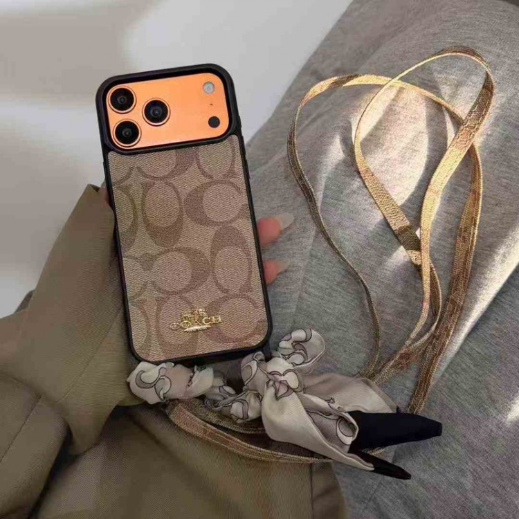 Coach コーチアイフォン16 pro max 17 AIR 15 14 16 plusハイブランドケースiPhone 16 15 plus 16 17pro max AirブランドスマホケースiPhone16 17 air 15pro max 16pro 13 12スマホカバー耐衝撃オシャレ