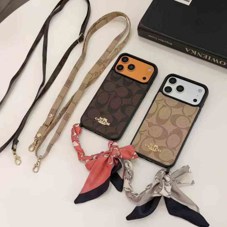 Coach コーチアイフォン16 pro max 17 AIR 15 14 16 plusハイブランドケースiPhone 16 15 plus 16 17pro max AirブランドスマホケースiPhone16 17 air 15pro max 16pro 13 12スマホカバー耐衝撃オシャレ