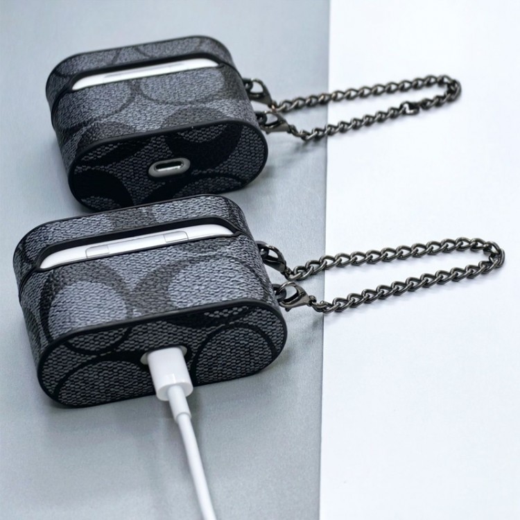 Coach コーチブランドエアーポッズ プロ3 pro2 4 3 2 max保護ケーススニーカー形のairpods 4 pro2 pro3ケース ブランド 人気ブランドairpods 4 3/プロ2/ プロ3カバーパロディメンズ向けAirPods  Pro3/4/3/2/1ケースブランドかっこいい