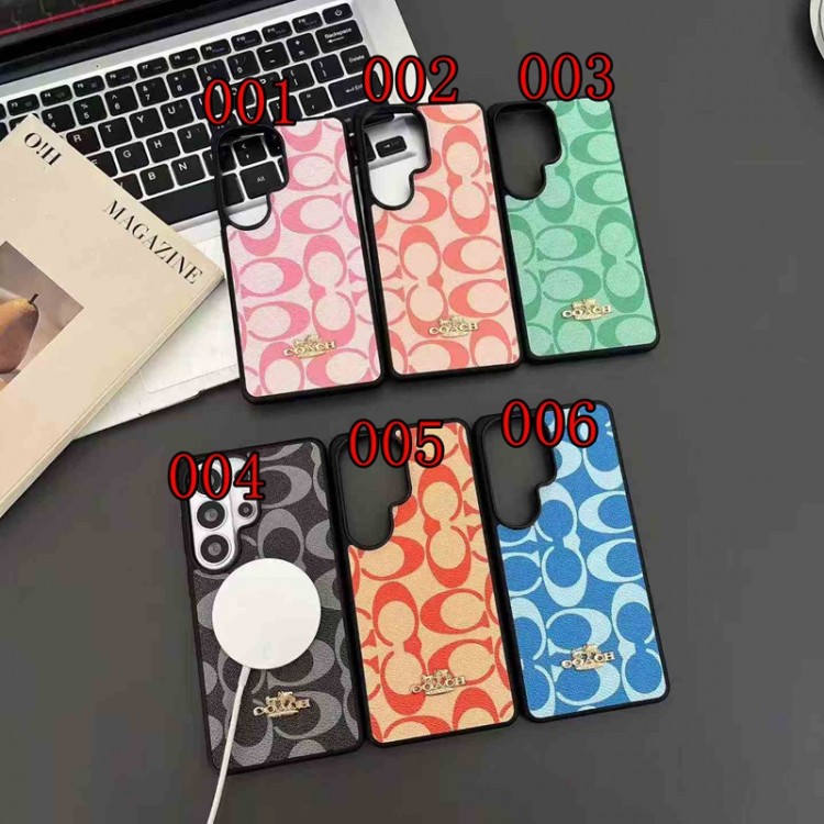 Coach コーチギャラクシーs26 plus s25 s24 ultraスマホケースレディース人気 Samsung  s26 ultra s24 s25 + ultra iphone 16e 14 15 17 pro max airブランドスマホカバーブランドパロディSamsung s26/ s23/s25+/s24ultraケース 人気 キズ防止ブランド軽量サムスンs26 s24 s23/s24+/s23ultra iphone 17pro 17e 14 15 16e 17 airスマホカバー