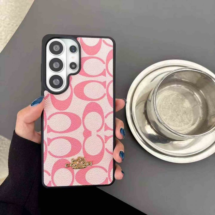 Coach コーチギャラクシーs26 plus s25 s24 ultraスマホケースレディース人気 Samsung  s26 ultra s24 s25 + ultra iphone 16e 14 15 17 pro max airブランドスマホカバーブランドパロディSamsung s26/ s23/s25+/s24ultraケース 人気 キズ防止ブランド軽量サムスンs26 s24 s23/s24+/s23ultra iphone 17pro 17e 14 15 16e 17 airスマホカバー