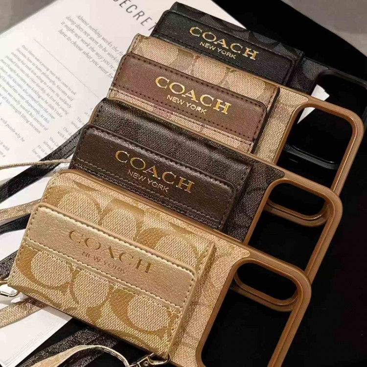 Coach コーチアイフォン16 18 pro max 17 AIR 15 14 16 plus 18ハイブランドケースiPhone 16 15 plus 18 17pro max Airブランドスマホケースアップル 18 AIR 17 16e 15 pro max 16 plusケース全機種対応パロディ