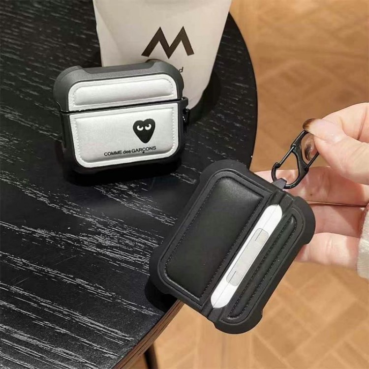 コムデギャルソン リンカン comme des garconsブランドエアーポッズpro2 4 3 2 max保護ケースかわいい エアーポッズ4/3/2/1カバー個性スニーカー形のairpods 4 pro2 proケース ブランド 人気メンズ向けAirPods 4/3/2/1ケースブランドかっこいい