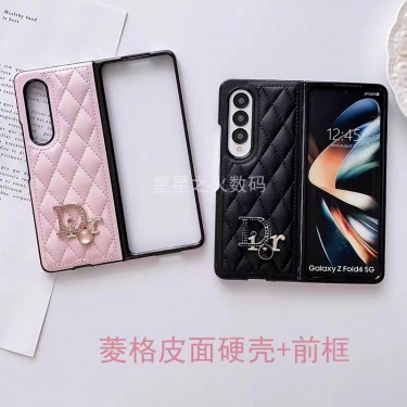 Dior ディオール高級感galaxy z fold5 4 3ケースハイブランドハイブランドGalaxy z flip 5 4 3携帯ケースビジネス大人っぽい ギャラクシーz fold3/2 4 5ブランドスマホカバーブランド落下保護galaxy z flip3 4 5携帯カバーレディース