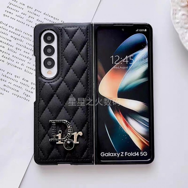 Dior ディオール高級感galaxy z fold5 4 3ケースハイブランドハイブランドGalaxy z flip 5 4 3携帯ケースビジネス大人っぽい ギャラクシーz fold3/2 4 5ブランドスマホカバーブランド落下保護galaxy z flip3 4 5携帯カバーレディース