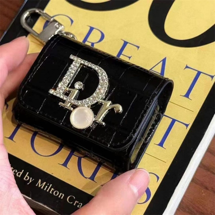Dior ディオールブランドエアーポッズpro2 4 3 2 max保護ケースairpods 4 pro2 3カバー 軽量 紛失防止ブランドairpods 4 3/プロ2カバー パロディメンズ向け AirPods 4/3/2/1ケースブランドかっこいい