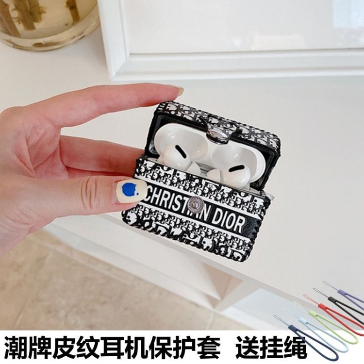 Dior ディオールairpods 4 pro2 3カバー 軽量 紛失防止AirPods 3 4ブランドケース 携帯便利 ファッションブランドairpods 4 3/プロ2カバーパロディブランド若者オシャレ Dior エアーポッズ4 3 pro2/proケース耐衝撃
