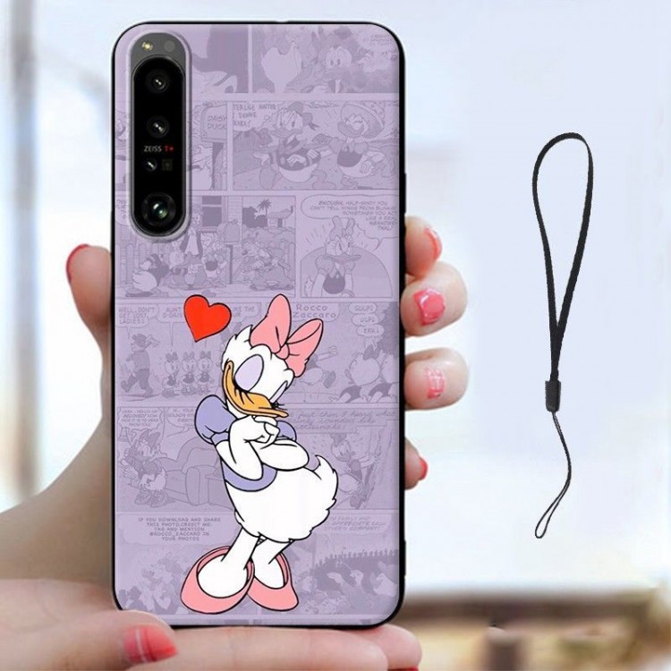 ブランド Disney エクスペリア IVスマホカバー かわいい 漫画柄 ディズニー Xperia 5iiiケース 耐衝撃 シリコン製 Xperia 1 iiiソフトカバー 軽量 XPERIA PRO-Iケース ペア揃い 男女兼用