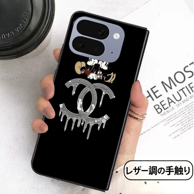 Chanel シャネルiPhone ultra 折り畳みブランドケースメンズ高級感galaxy z fold 8 7 6 5 4 3ケースハイブランドGoogle Pixel Pro 11 10 9 foldスマホケース男女兼用大人っぽい ギャラクシーz flip8 7 4 5 6ブランドスマホカバー