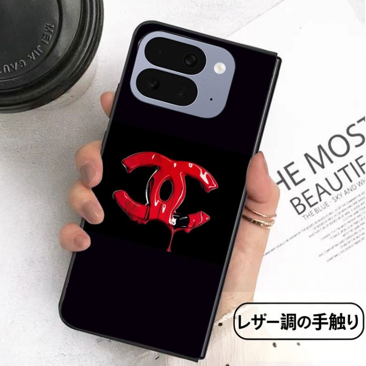 Chanel シャネルiPhone ultra 折りたたみブランドケースメンズブランドギャラクシーz flip 8 7 6 4 5 fold6 5 4 3 7 8 ultraスマホカバースムーズブランドGoogle Pixel Pro 11 10 9 foldスマホケース男女兼用大人っぽい ギャラクシーz fold8 ultra 7 4 5 6ブランドスマホカバー