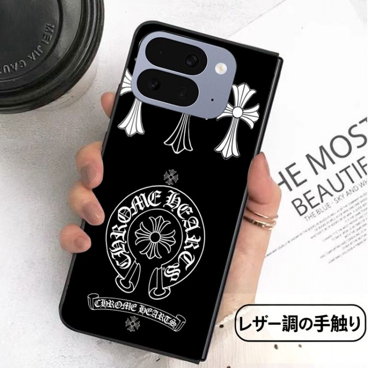 クロムハーツ Chrome HeartsブランドiPhone ultra fold 折り畳みスマホケース男女兼用かわいいsamsung z fold 8 7 6 5 4 flip8 7 6 5 4ケースカバー激安大人っぽい グーグル ピクセルPro 11 10 9 foldブランドスマホカバーブランド落下保護galaxy z flip3 4 5 6 7 8携帯カバーレディース