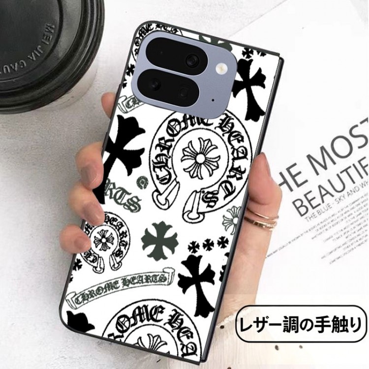 クロムハーツ Chrome Heartsブランドアイフォン ultra 折りたたみスマホケース 男女兼用 かわいい samsung z fold 8 ultra 7 6 5 4 flip8 7 6 5 4ケースカバー 激安 ハイブランドグーグル ピクセルPro 11 10 9 fold携帯ケースビジネス大人っぽい ギャラクシーz fold8 ultra 7 4 5 6ブランドスマホカバー