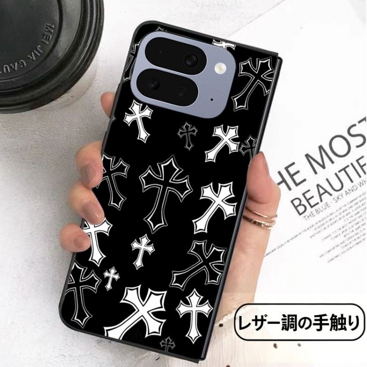 クロムハーツ Chrome Heartsブランドアイフォン ultra 折りたたみスマホケース 男女兼用 かわいい samsung z fold 8 ultra 7 6 5 4 flip8 7 6 5 4ケースカバー 激安 ハイブランドグーグル ピクセルPro 11 10 9 fold携帯ケースビジネス大人っぽい ギャラクシーz fold8 ultra 7 4 5 6ブランドスマホカバー
