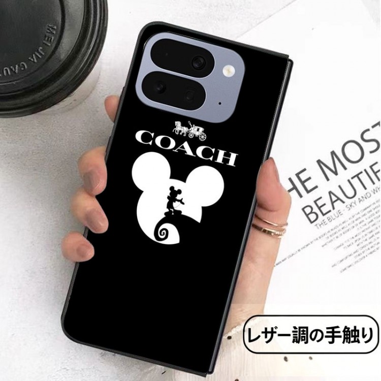 Coach コーチ高級感galaxy z fold 8 7 6 5 4 3 グーグル ピクセルPro 11 10 9 fold ケースハイブランドブランドスマホケース男女兼用大人っぽい ギャラクシーz fold8 7 4 5 6ブランドスマホカバーブランド落下保護galaxy z flip3 4 5 6 7 8携帯カバーレディース
