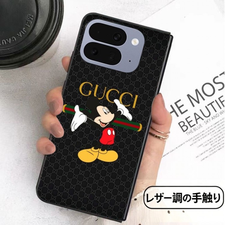 Gucci アイフォン ultra 折り畳みケースグッチブランドギャラクシーz flip 8 7 6 4 5 fold6 5 4 3 7 8スマホカバースムーズ 男女兼用 かわいい Google Pixel Pro 11 10 9 foldケースカバー激安ブランド落下保護galaxy z flip3 4 5 6 7 8携帯カバーレディース