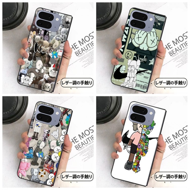 Kaws カウズアイフォン ultra fold 2026ブランドケースメンズブランドギャラクシーz flip 8 7 6 4 5 fold6 5 4 3 7 8スマホカバースムーズ高級感 Google Pixel Pro 11 10 9 foldケースハイブランドハイブランドGalaxy z flip 5 4 3 6 7 8携帯ケースビジネス