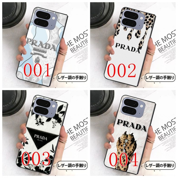 Prada プラダiPhone ultra 折りたたみブランドケース メンズ ギャラクシーz flip 8 7 6 4 5 fold6 5 4 3 7 8 ultraスマホカバースムーズ 高級感 グーグル ピクセルPro 11 10 9 foldケースハイブランド大人っぽい ギャラクシーz fold8 ultra 7 4 5 6ブランドスマホカバー