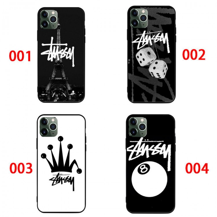 Stussy ステューシーGalaxy s26 s25 plus s24 s25ultraケース 男女革製アイフォン17pro 16 plus 15 14 pro maxスマホケース AQUOS R9/R8 PRO/R7/R6 iphone 17 pro max 16plus 15proケースアクオス/XPERIA/GALAXY/IPHONE全機種対応