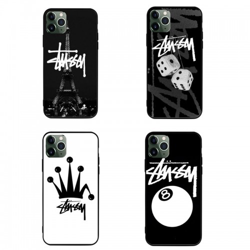 Stussy ステューシーGalaxy s26 s25 plus s24 s25ultraケース 男女革製アイフォン17pro 16 plus 15 14 pro maxスマホケース AQUOS R9/R8 PRO/R7/R6 iphone 17 pro max 16plus 15proケースアクオス/XPERIA/GALAXY/IPHONE全機種対応