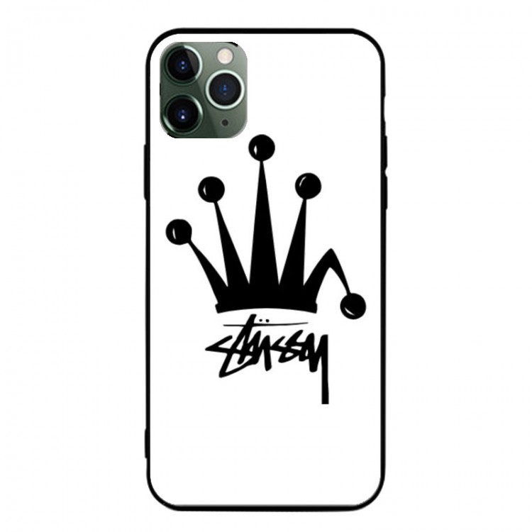 Stussy ステューシーGalaxy s26 s25 plus s24 s25ultraケース 男女革製アイフォン17pro 16 plus 15 14 pro maxスマホケース AQUOS R9/R8 PRO/R7/R6 iphone 17 pro max 16plus 15proケースアクオス/XPERIA/GALAXY/IPHONE全機種対応