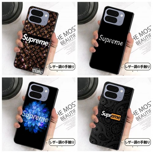 Supreme シュプリームiPhone ultra fold 折り畳みブランドケースメンズ かわいい Samsung z fold 8 7 6 5 4 flip8 7 6 5 4ケースカバー激安ハイブランドグーグル ピクセルPro 11 10 9 fold携帯ケースビジネス大人っぽい ギャラクシーz fold8 7 4 5 6ブランドスマホカバー