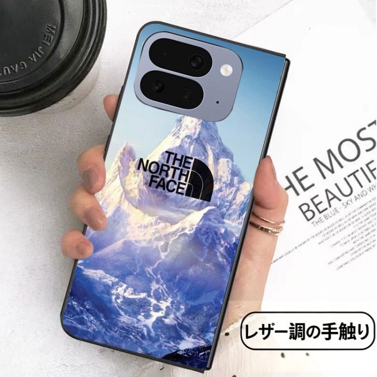 ザノースフェイス THE NORTH FACE高級感iPhone ultra 折りたたみケースハイブランドアイフォン ultra 折りたたみスマホケース男女兼用かわいいsamsung z fold 8 7 6 5 4 flip8 7 6 5 4ケースカバー激安大人っぽい グーグル ピクセルPro 11 10 9 foldブランドスマホカバー