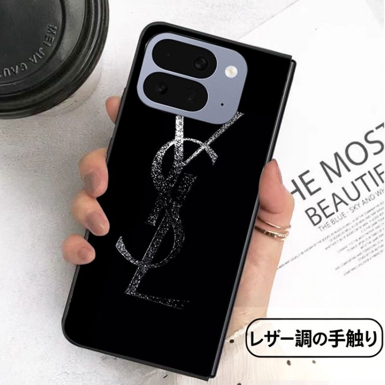 YslイヴサンローランiPhone ultra 折りたたみブランドケースメンズ ギャラクシーz flip 8 7 6 4 5 fold6 5 4 3 7 8 ultraスマホカバースムーズ グーグル ピクセルPro 11 10 9 fold携帯ケースビジネス大人っぽい ギャラクシーz fold8 ultra 7 4 5 6ブランドスマホカバー