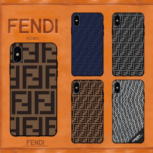 FENDI アイフォン14MAX/13proケースブランド ソフトTPU フェンディ iPhone13pro maxケース ブランド 定番モノグラム IPHONE12mini/13mini携帯カバー 軽量 薄型 iphone12proケース 衝撃吸収 IPHONE11pro maxケース 放熱性抜群メンズ レディース 