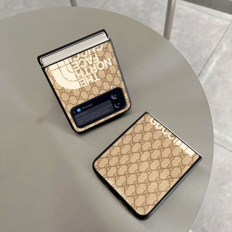 ブランドGalaxy Z Flip4 5G ケース Gucci 高級感 Samsung Z Flip3 5G レザーケース 手作り柔らかい レザー フェンディ Galaxy z fold3 5g 携帯カバー 薄型 軽量 放熱性よい シンプル