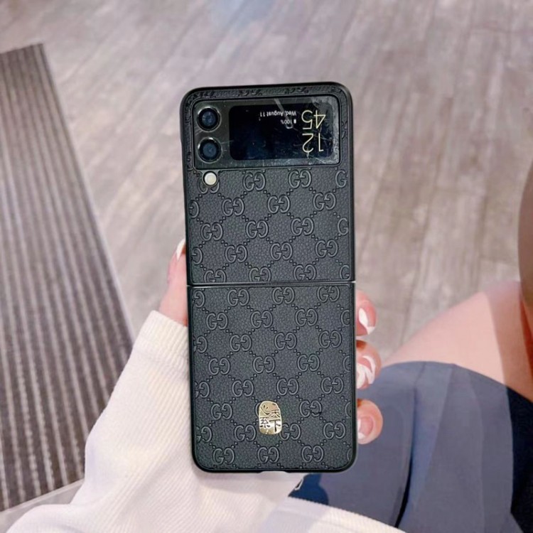 Gucci グッチGalaxy Z Flip5 4 3ブランドケースメンズブランドギャラクシーz flip4 5 fold5 4 3スマホカバースムーズブランドスマホケース男女兼用ブランド落下保護galaxy z flip3 4 5携帯カバーレディース