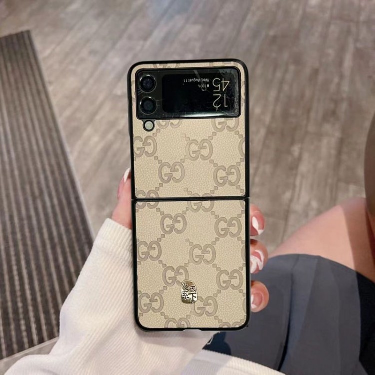 Gucci グッチGalaxy Z Flip5 4 3ブランドケースメンズブランドギャラクシーz flip4 5 fold5 4 3スマホカバースムーズブランドスマホケース男女兼用ブランド落下保護galaxy z flip3 4 5携帯カバーレディース