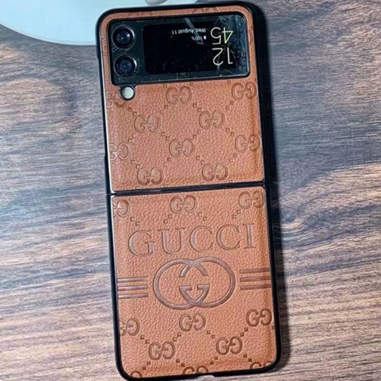 Gucci グッチGalaxy Z Flip5 4 3ブランドケースメンズブランドギャラクシーz flip4 5 fold5 4 3スマホカバースムーズブランドスマホケース男女兼用ブランド落下保護galaxy z flip3 4 5携帯カバーレディース