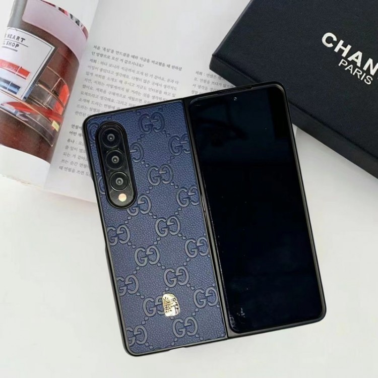 Gucci グッチGalaxy Z Flip5 4 3ブランドケースメンズブランドスマホケース男女兼用ハイブランドGalaxy z flip 5 4 3携帯ケースビジネス大人っぽい ギャラクシーz fold3/2 4 5ブランドスマホカバー