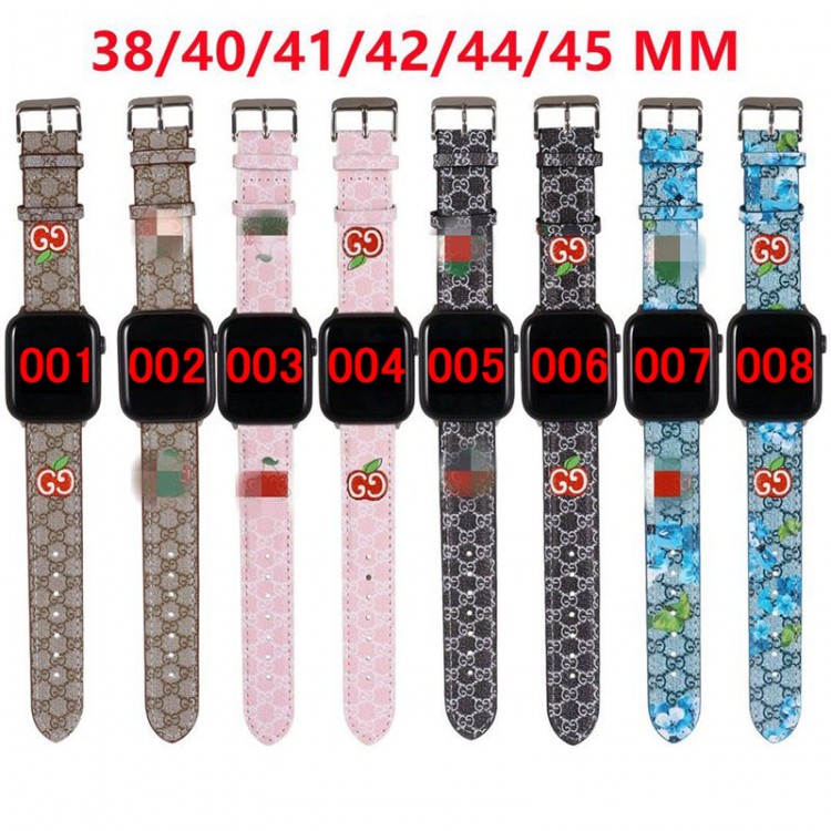 Gucci グッチブランド Apple Watch 9 ultra バンド 華奢革 交換バンド高級感 Apple Watch9 8 7  se2/6/5/4/3/2/1ベルト 軽量 フィット 通気性男性向けアップルウオッチ se2/7 8 9 スポーツベルト 上質ブランドiwatch 7 8 9 バンド 丈夫