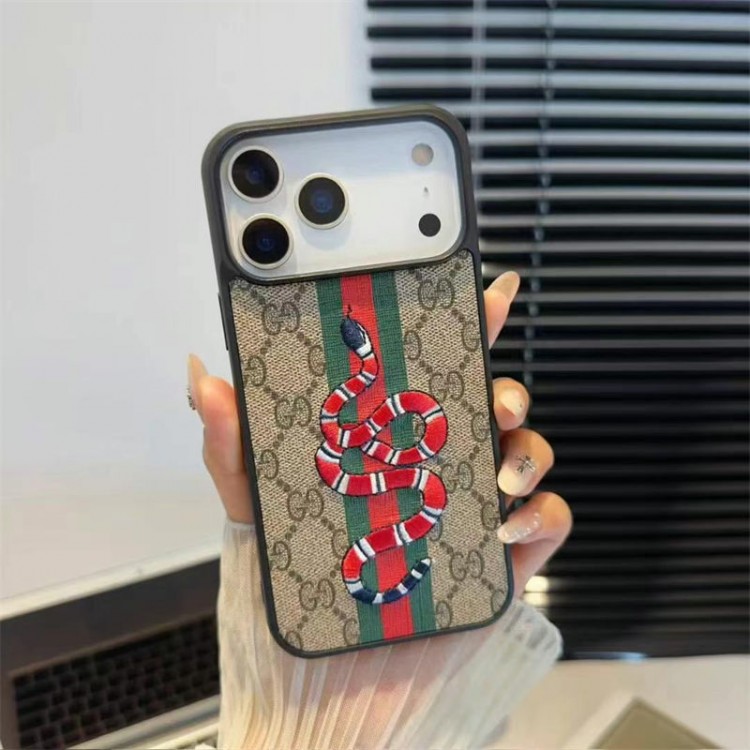 Gucci グッチ アイフォン16 pro max 17 air 15 14 16 plusハイブランドケース iPhone 16 15 plus 16 17pro max airブランドスマホケース ブランドグッチアイフォン16 pro max  17 15plus 16プロマックスマホカバー男女兼用