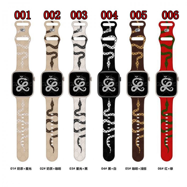 Gucci グッチ アップルウォッチ11 10 ultra3 49mmブランドベストハイブランドアップルウォッチUltra3/11/10 9 8/se2革ベルト 耐久性男性向けアップルウオッチ11 10 9 se2/7 8 スポーツベルト 上質Apple Watch 11/se3/10 9 ultra/8/7/6ブランドベルト 流行11り