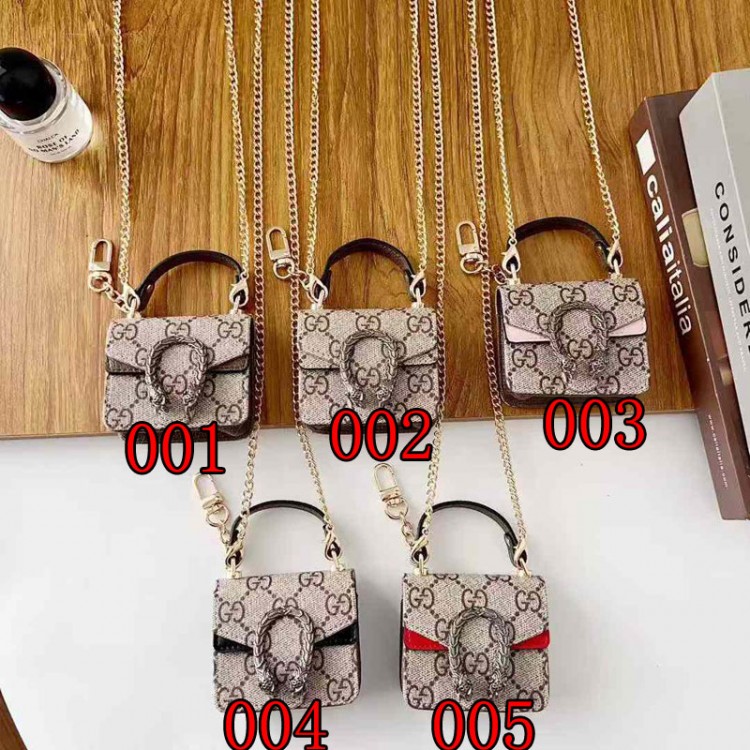 Gucci グッチブランドエアーポッズ プロ3 pro2 4 3 2 max保護ケースAirPods 3 4ブランドケース 携帯便利 ファッションかわいいエアーポッズプロ3/4/3/2/1カバー個性ブランドairpods 4 3/プロ2/ プロ3カバーパロディ