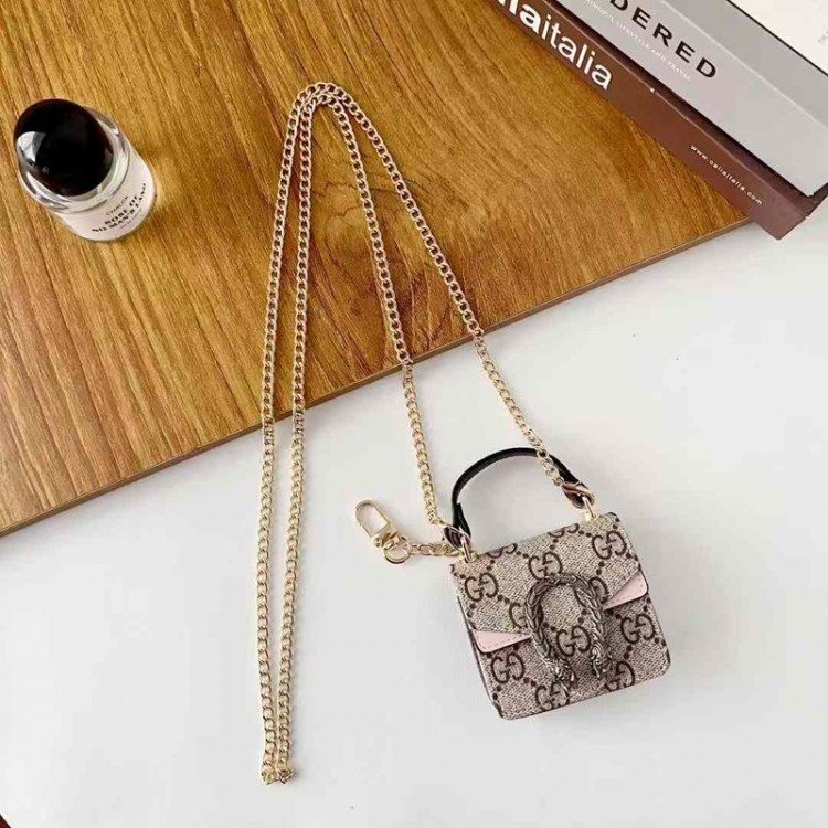 Gucci グッチブランドエアーポッズ プロ3 pro2 4 3 2 max保護ケースAirPods 3 4ブランドケース 携帯便利 ファッションかわいいエアーポッズプロ3/4/3/2/1カバー個性ブランドairpods 4 3/プロ2/ プロ3カバーパロディ