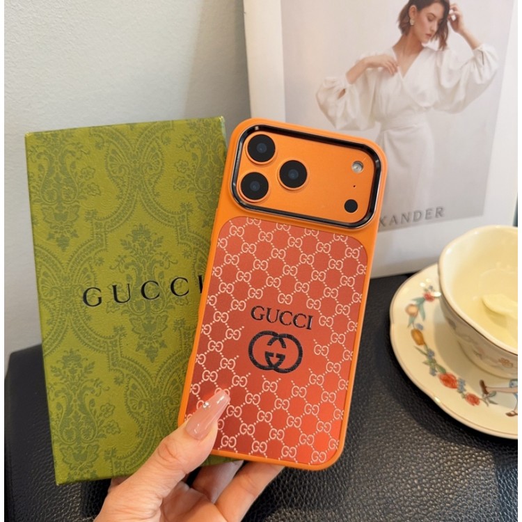 Gucci グッチブランドiPhone air 16 17 pro 15 16pro max ケースメンズブランドアイフォン16 pro max Air 17 15plus 16プロマックスマホカバー男女兼用アップル AIR 17 16e 15 pro max 16 plusケース全機種対応パロディ