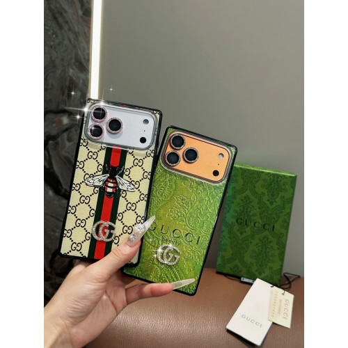 Gucci グッチブランドiPhone 18pro air 16 17 pro 15 16pro max ケースメンズアイフォン16 18 pro max 17 AIR 15 14 16 plus 18ハイブランドケース芸能人愛用するブランドアイフォン18pro max 17 16 pro15 16 pro maxケースカバー