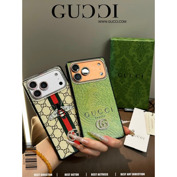 Gucci グッチブランドiPhone 18pro air 16 17 pro 15 16pro max ケースメンズアイフォン16 18 pro max 17 AIR 15 14 16 plus 18ハイブランドケース芸能人愛用するブランドアイフォン18pro max 17 16 pro15 16 pro maxケースカバー