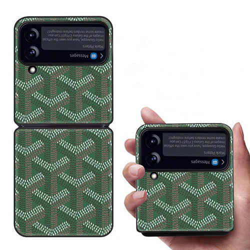 GOYARD ブランド GALAXY Z Fold3/Flip3スマホカバー 上質レザー 耐衝撃 ゴヤール galaxy zfold2/zflip/fold携帯ケース 落下保護 傷防止 ギャラクシーw22/w21w20カバー 人気モノグラム 可愛い おしゃれ