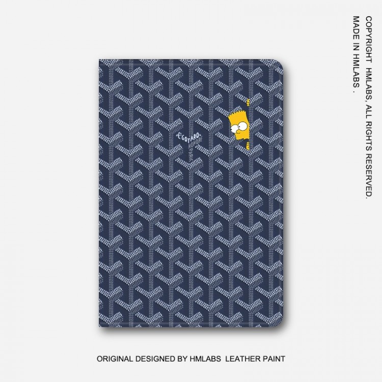 GOYARD ブランド アイパッド9/8/7ケース 内側シリコン 耐衝撃 ゴヤール iPad Pro 11インチ 2021世代 手帳型ケース 流行り 上品 IPAD AIR5/MINI6ケース 放熱性よい ipad pro10.5/9.7インチカバー スタンド機能性 メンズ レディース