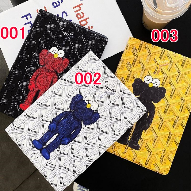 Goyard ゴヤールブランド アイパッド10/9/8カバー 耐衝撃カワイイ ブランド アイパッドmini6 7保護カバー スタンドハイブランド アイパッド10 2024ケース激安アイパッド ポロ12.9/11インチケースカバー多機能性
