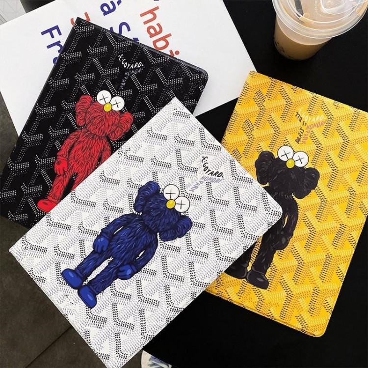 Goyard ゴヤールブランド アイパッド10/9/8カバー 耐衝撃カワイイ ブランド アイパッドmini6 7保護カバー スタンドハイブランド アイパッド10 2024ケース激安アイパッド ポロ12.9/11インチケースカバー多機能性