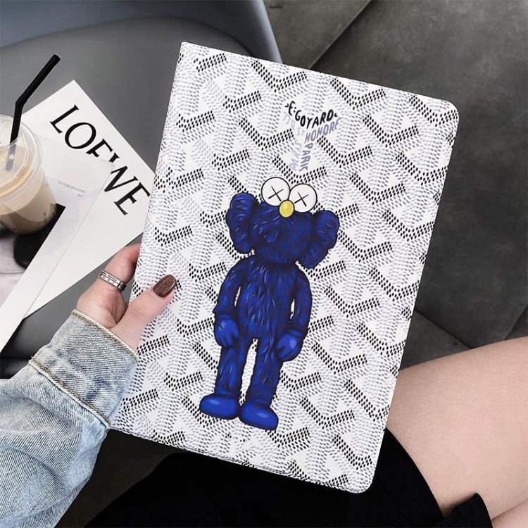 Goyard ゴヤールブランド アイパッド10/9/8カバー 耐衝撃カワイイ ブランド アイパッドmini6 7保護カバー スタンドハイブランド アイパッド10 2024ケース激安アイパッド ポロ12.9/11インチケースカバー多機能性